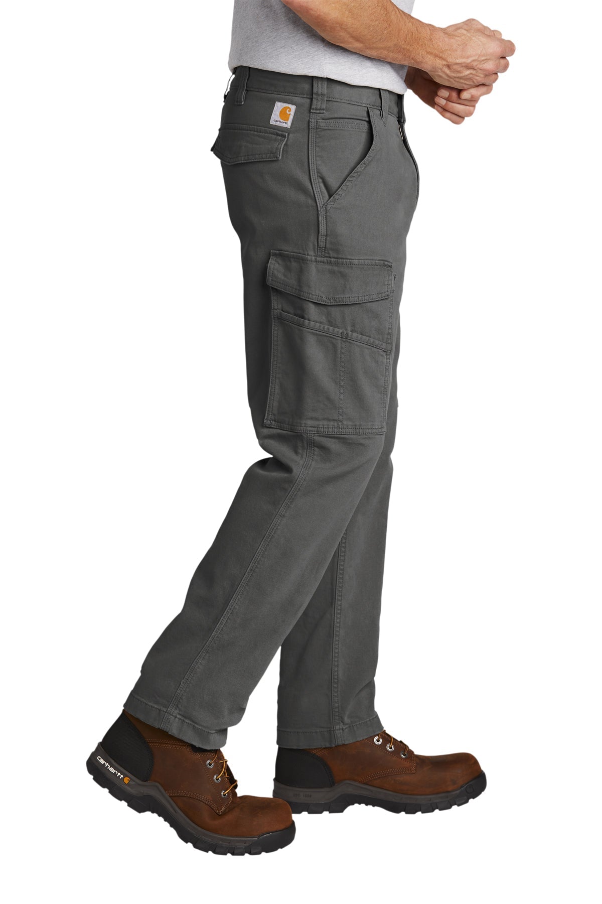 Carhartt Rugged Flex Rigby Cargo Custom Pants, Shadow Grey