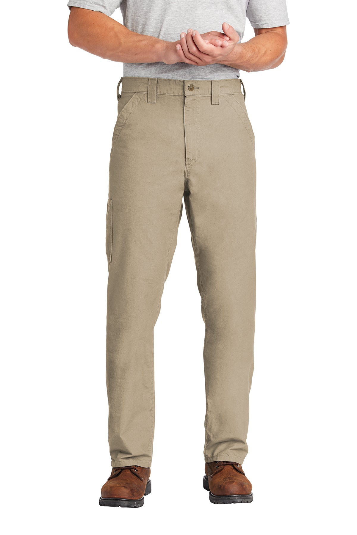 Carhartt Canvas Work Custom Dungaree, Tan