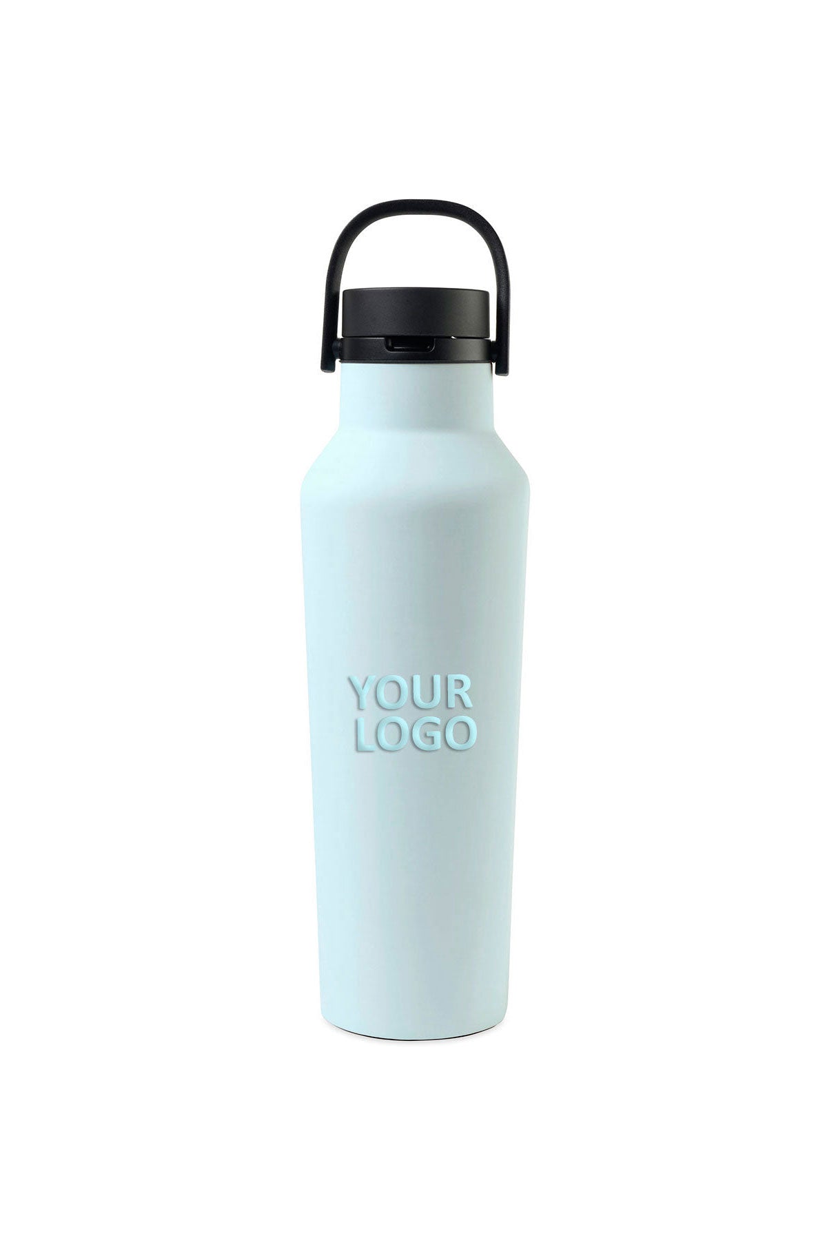 Corkcicle Branded Sport Canteenss Soft Touch 20 Oz , Powder Blue