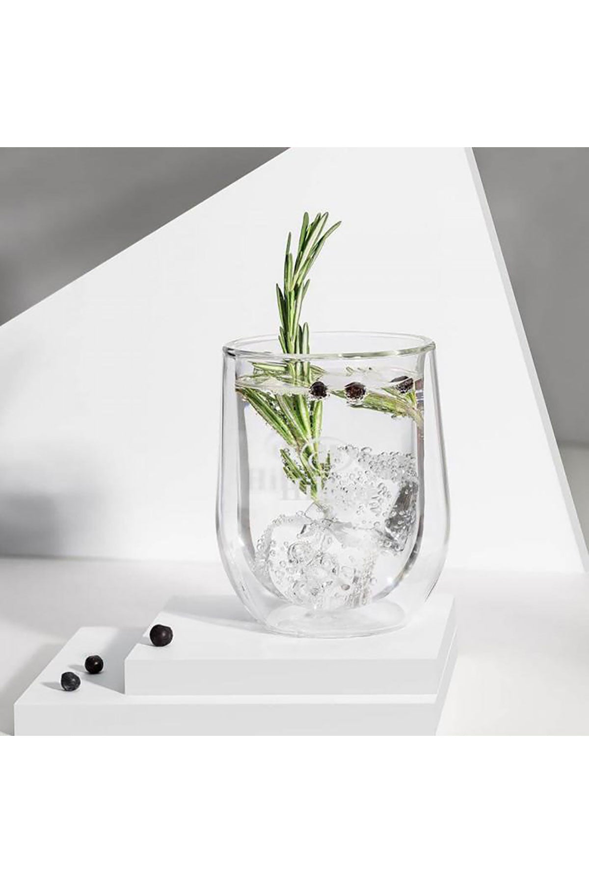 Corkcicle Stemless Glass Set (2), Clear