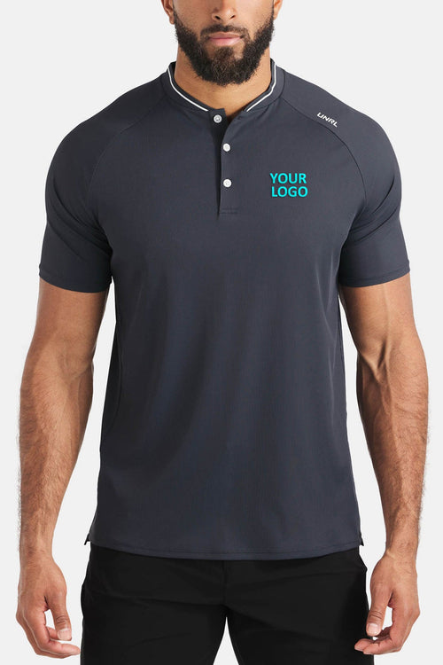 UNRL Amelia Short Sleeve Custom Polos, Nine Iron [West Texas Counseling & Guidance]