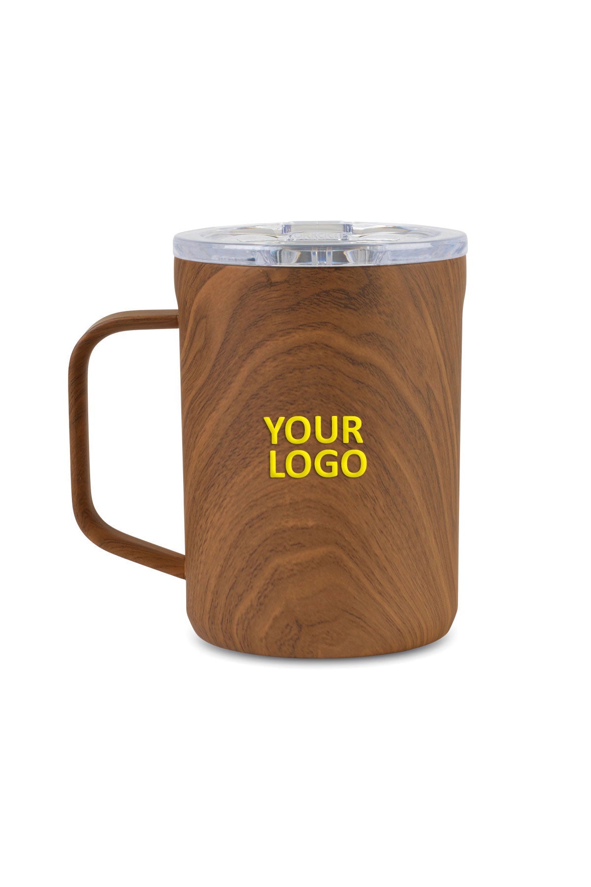Corkcicle Coffee Custom Mugs 16 oz, Walnut