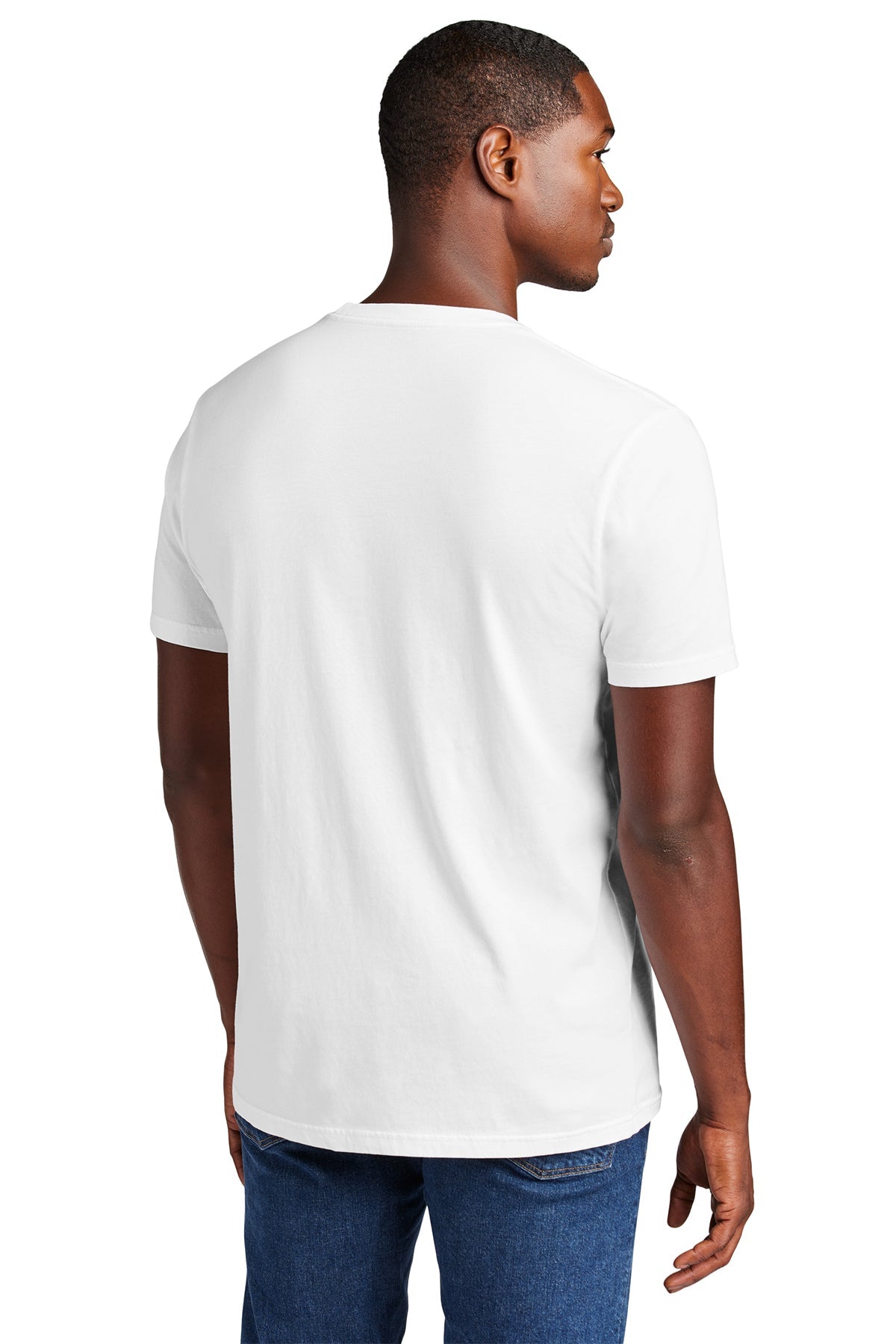 District Wash Custom Tee's, White