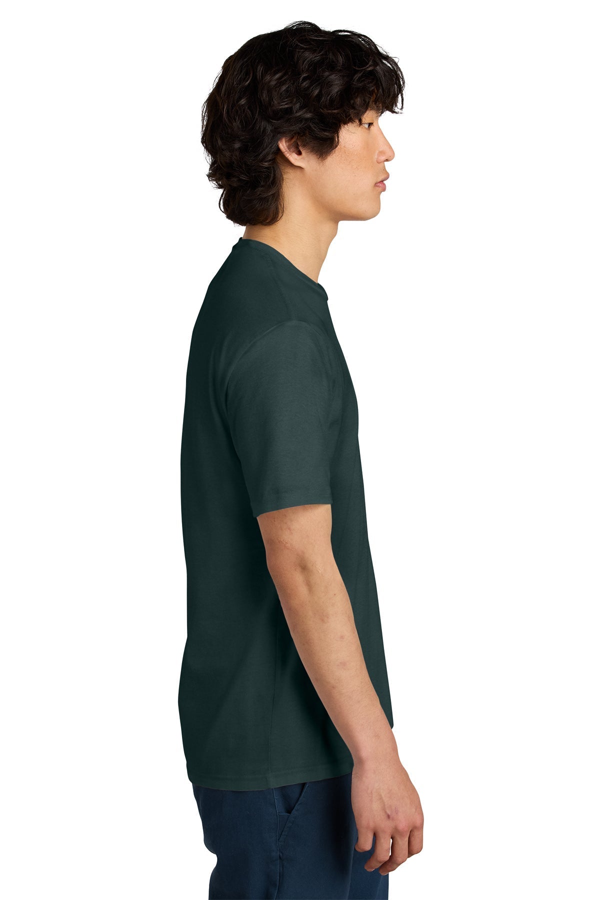 District Perfect Weight Custom Tees, Rainforest [Tongue Point Job Corps]