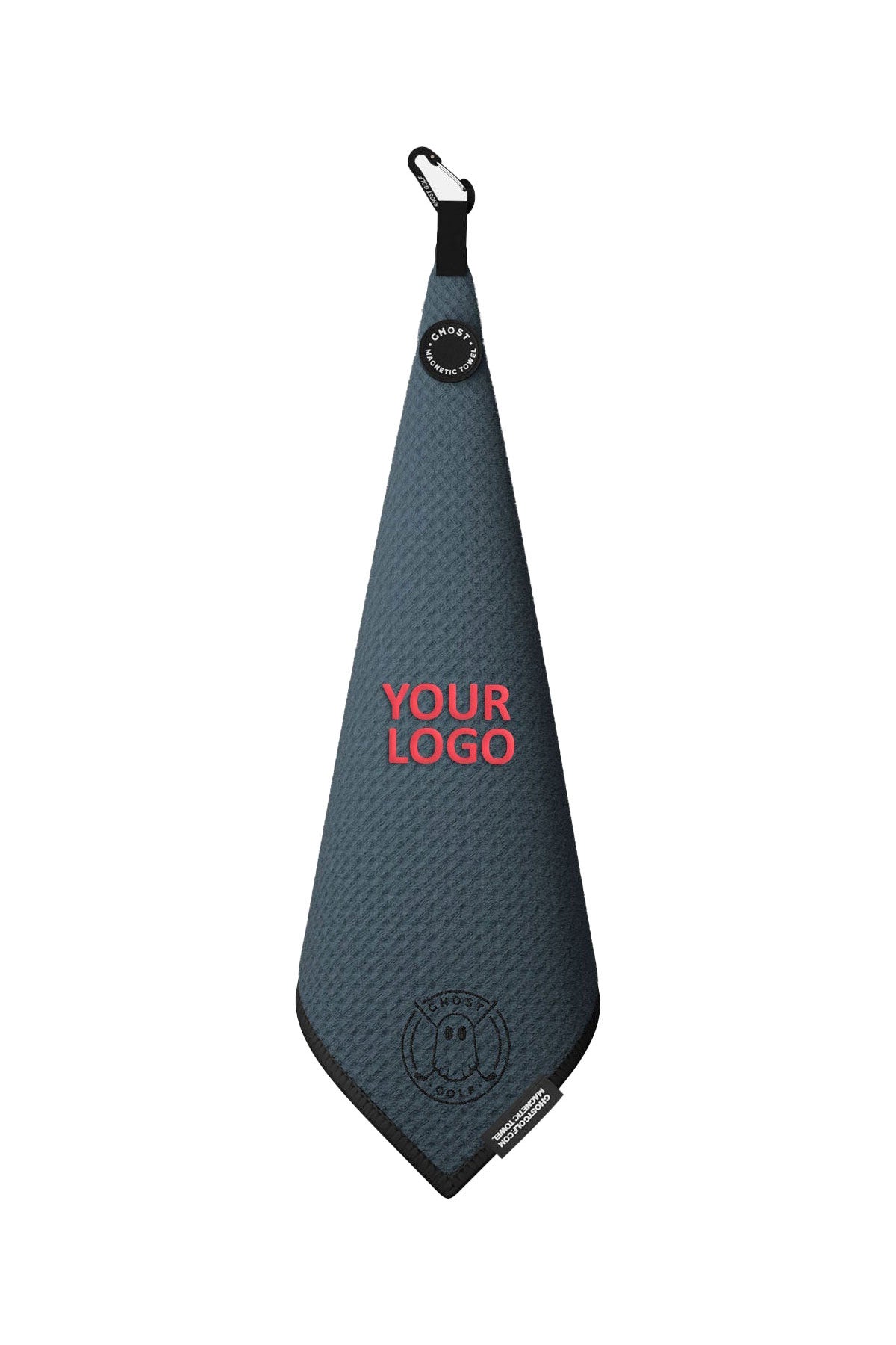 Custom Golf Towel Ghost Greenside Dark Grey