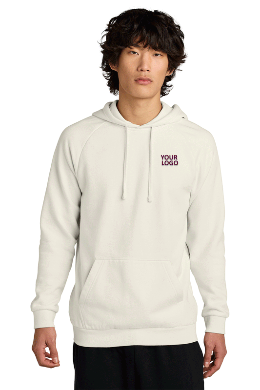 District Gardenia DT7800 custom logo sweatshirts embroidered