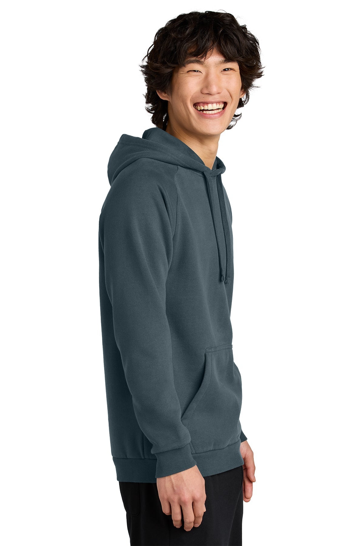 District Cloud Fleece Custom Hoodies, Deep Steel Blue [CommStar Credit Union]