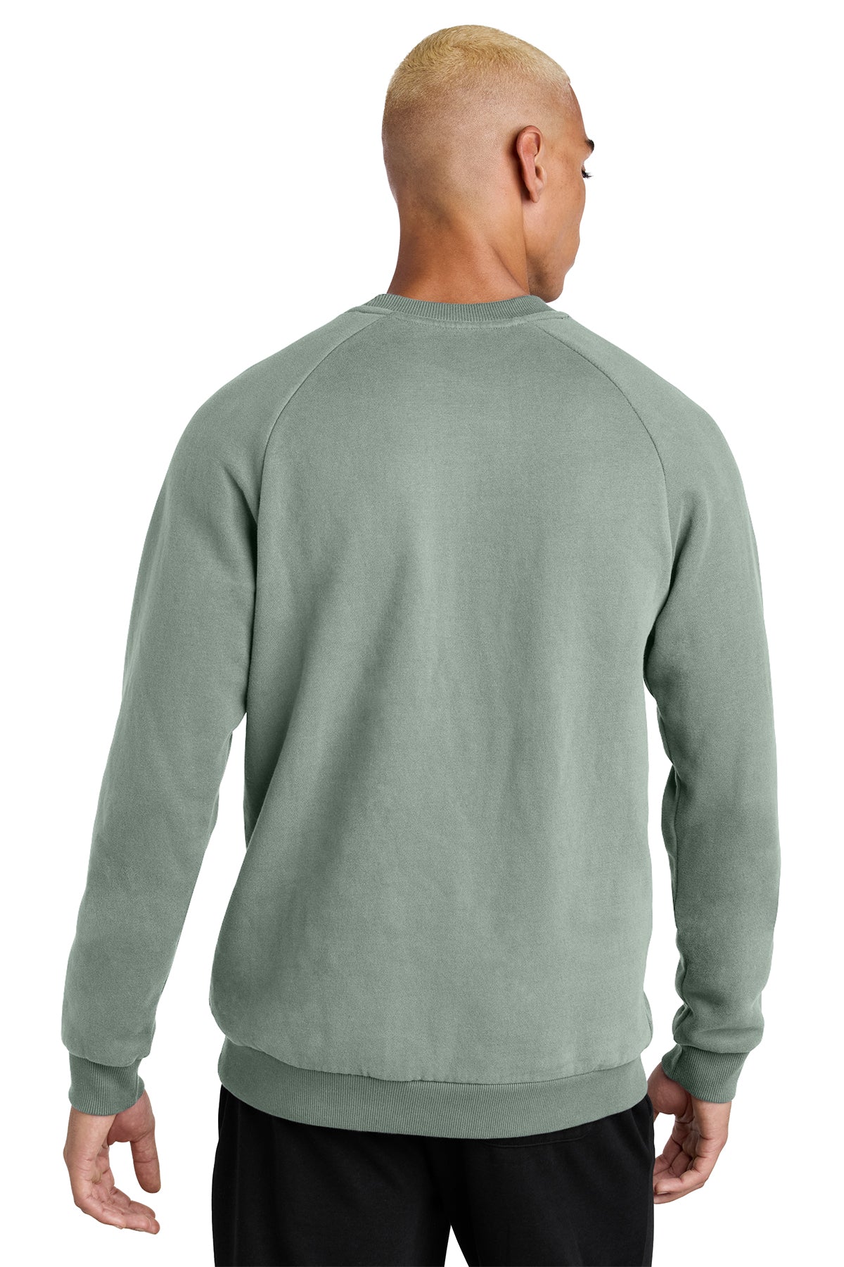 District Cloud Fleece Custom Crews, Slate Green