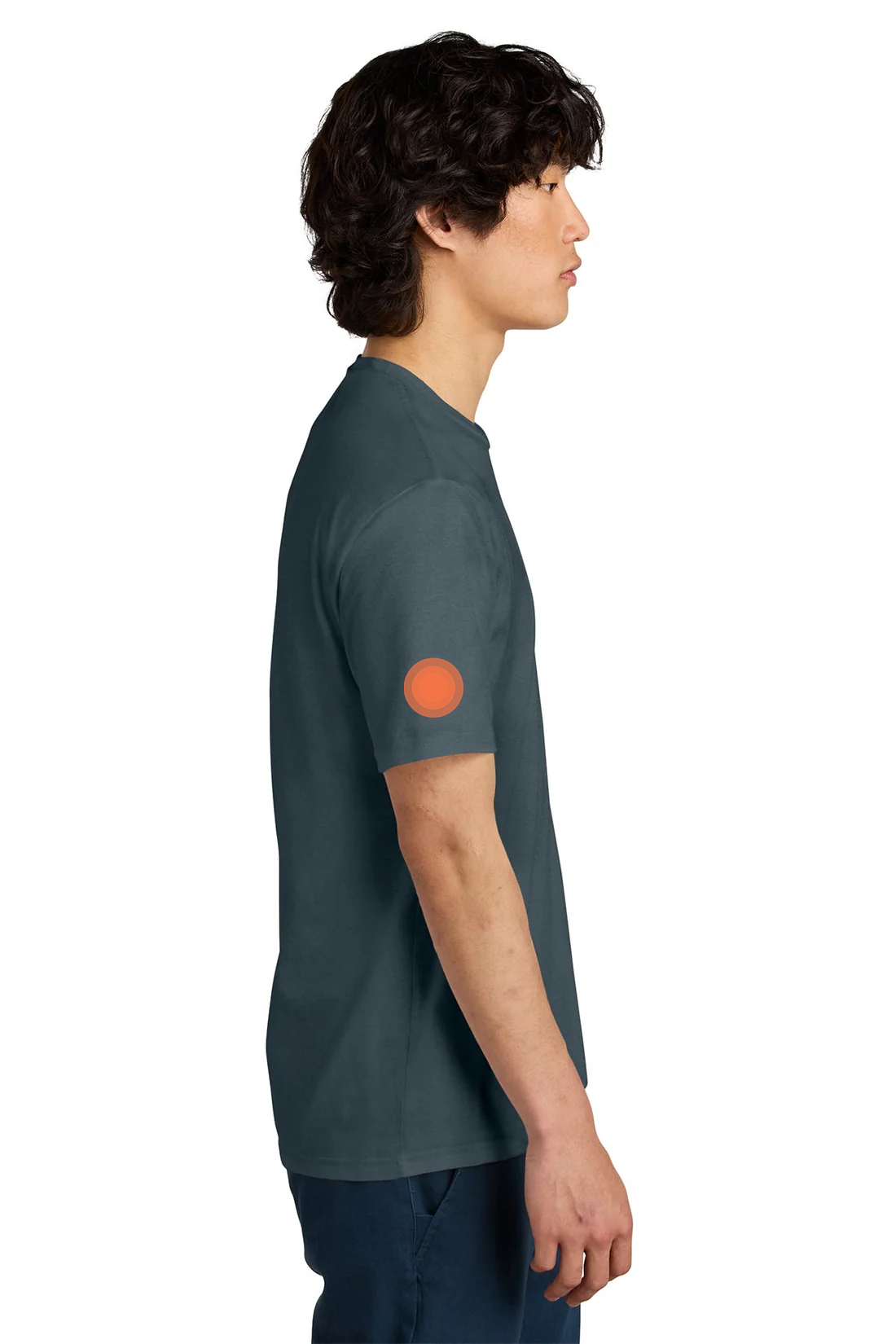 District Perfect Weight Tee, Deep Steel Blue [Launch]