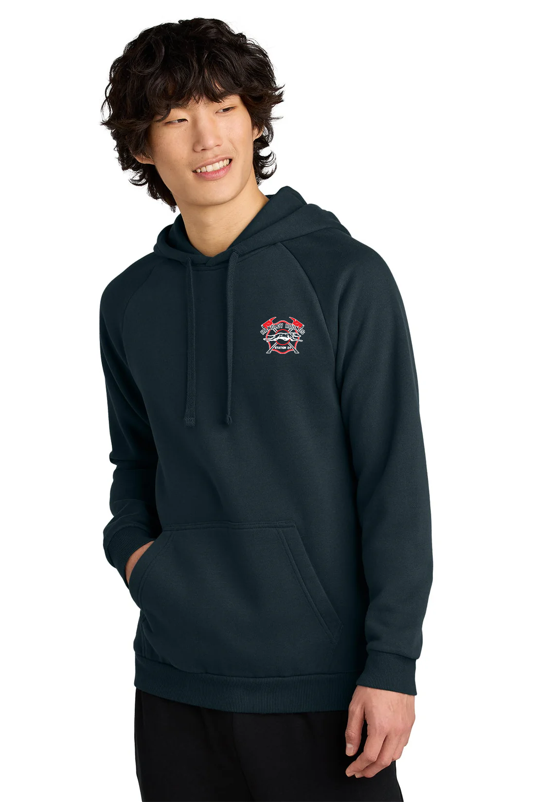 District Cloud Fleece Hoodie, New Navy [FWFD station 24]