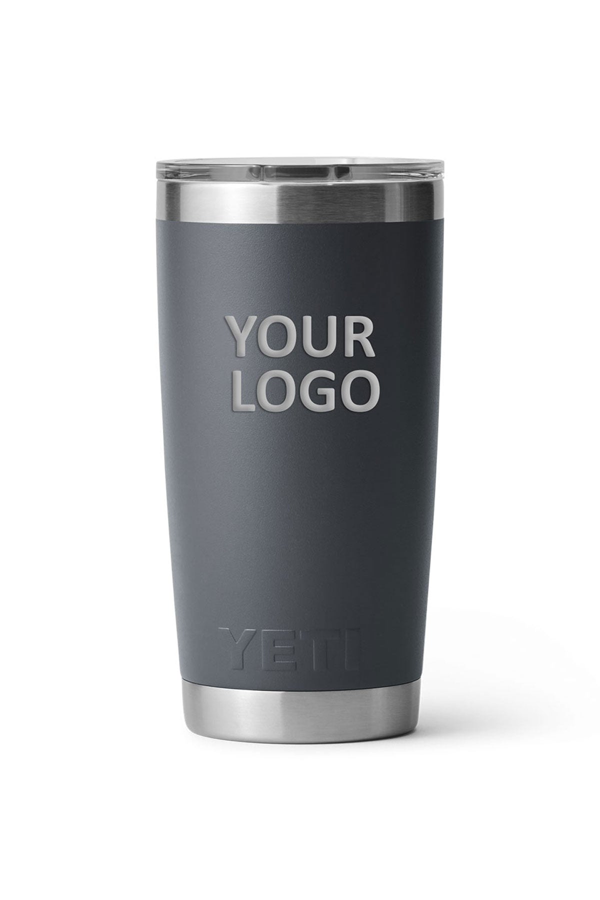 YETI Custom 20 Oz Tumblers with Magslider Lid, Charcoal