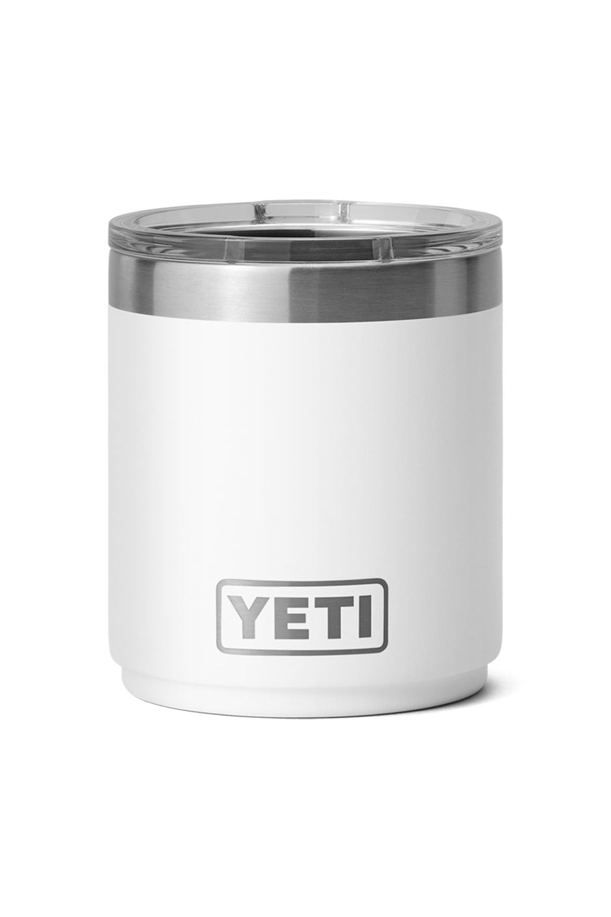 YETI Custom 10 oz Lowballs with Magslider Lid, White