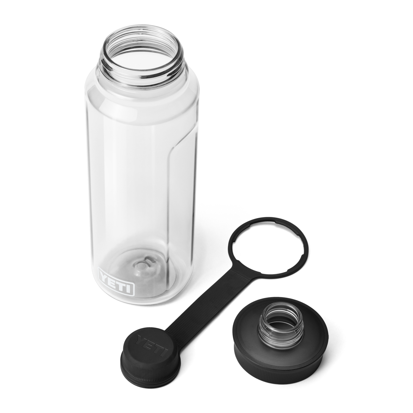 Yeti Yonder 34 Oz Custom Water Bottles With Tether Cap, Clear