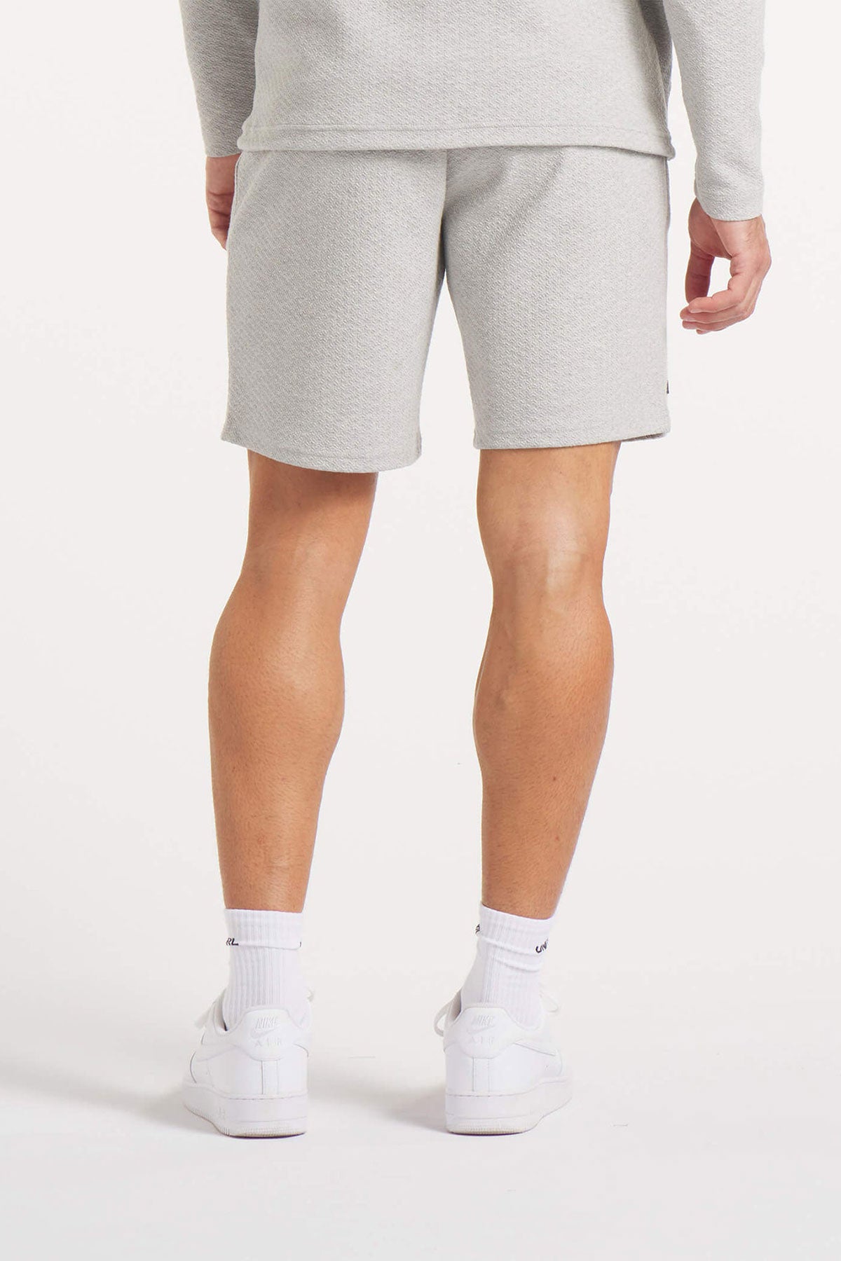 UNRL Elevation Custom Shorts, Heather Grey