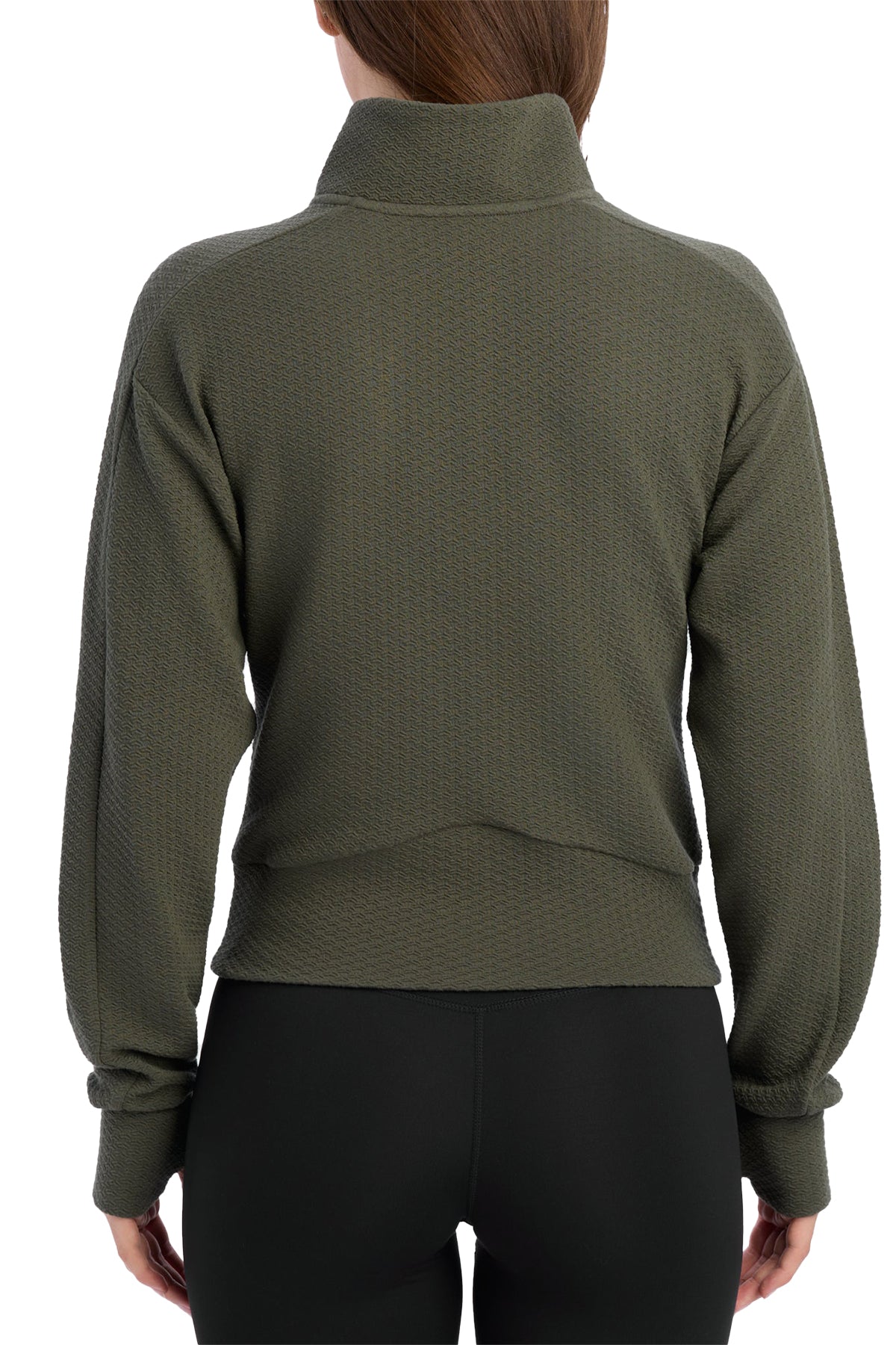 UNRL Women's Elevation Custom Half-Zip Pullovers, Grove