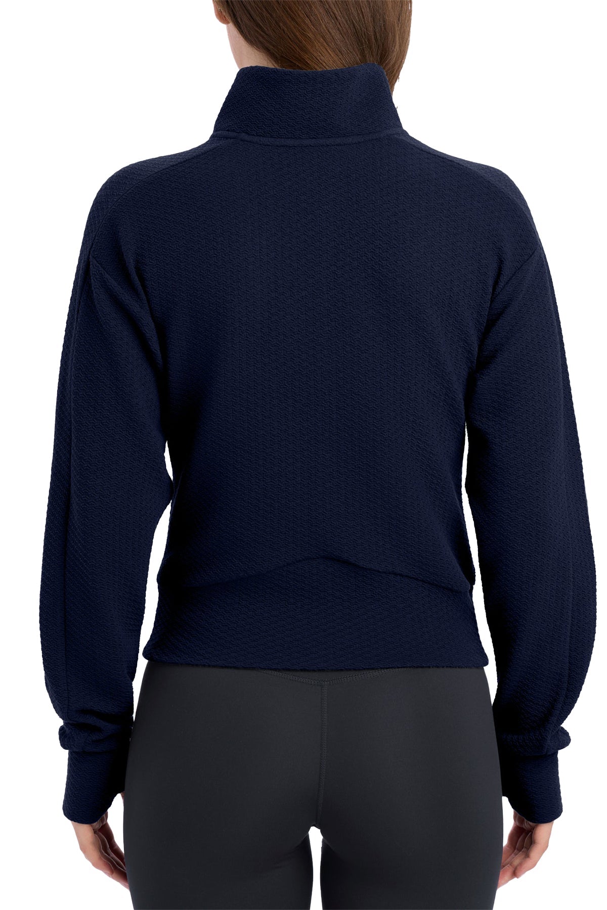 UNRL Women's Elevation Custom Half-Zip Pullovers, Midnight Navy [CIO Wealth Strategies]