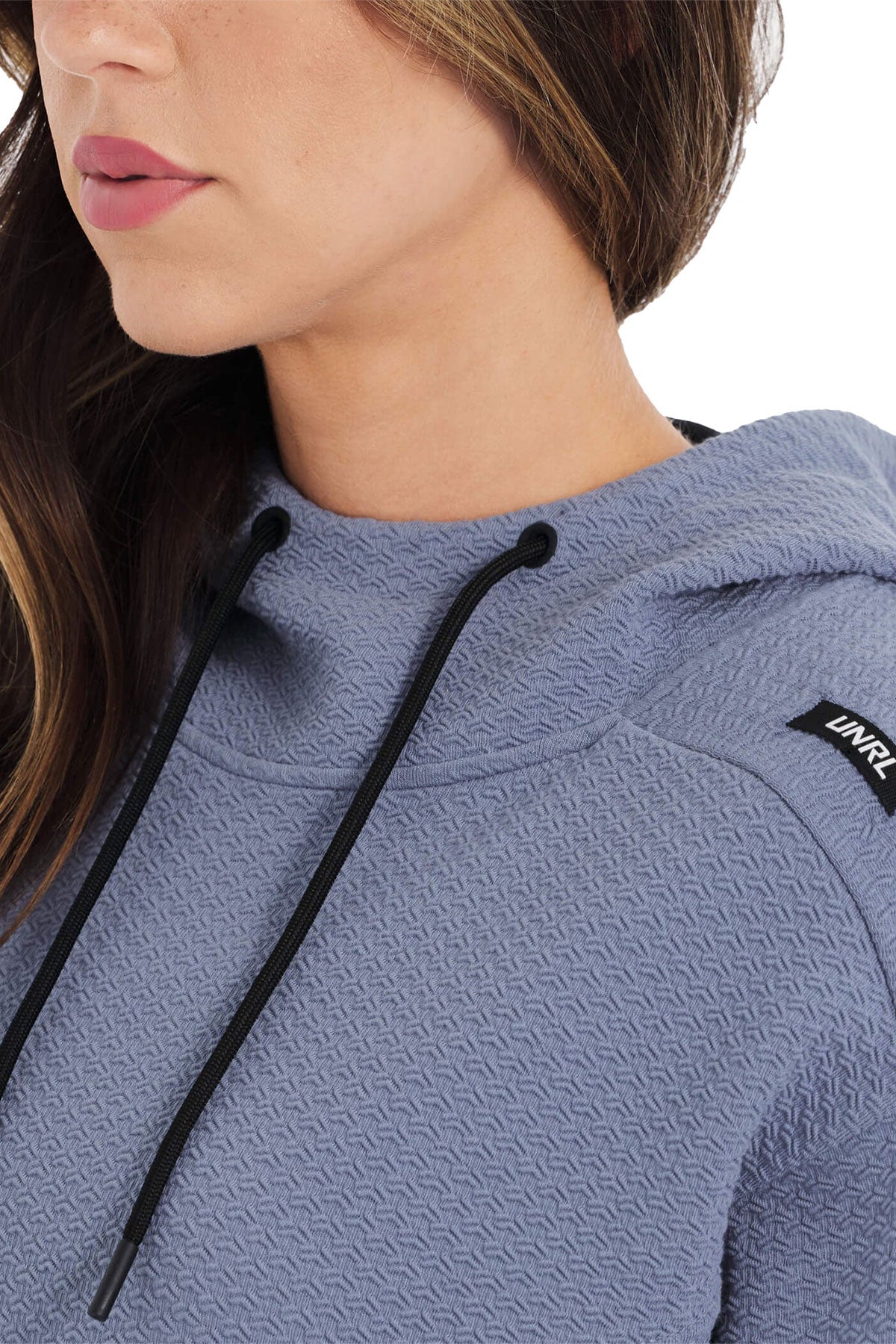 UNRL Womens Elevation Custom Hoodies, Storm Blue