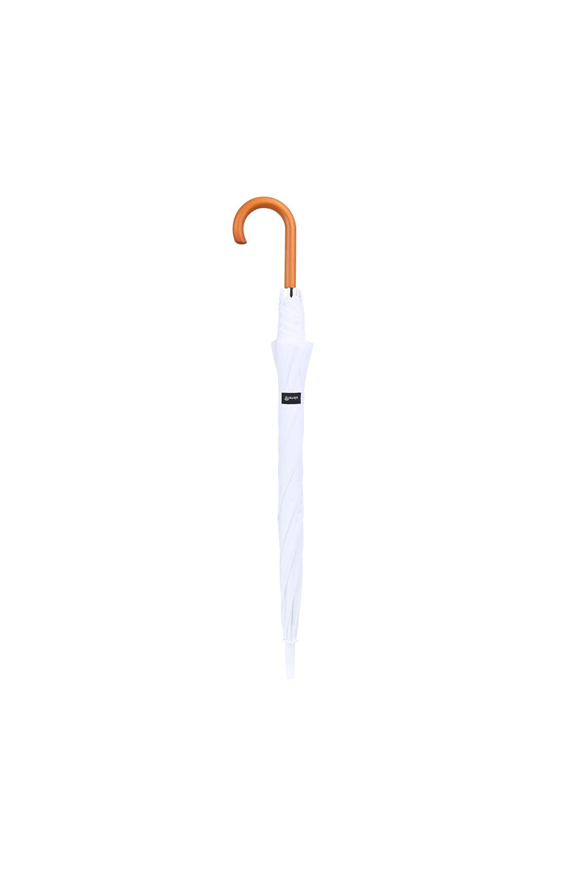 Elements 50" Recycled Auto Open Hospitality Custom Umbrellas, White
