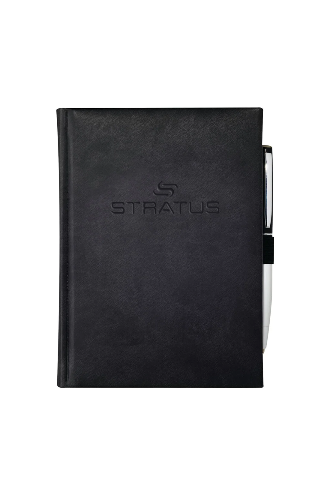 FSC Mix Pedova Bound JournalBook, Black [Stratus Technology Services]