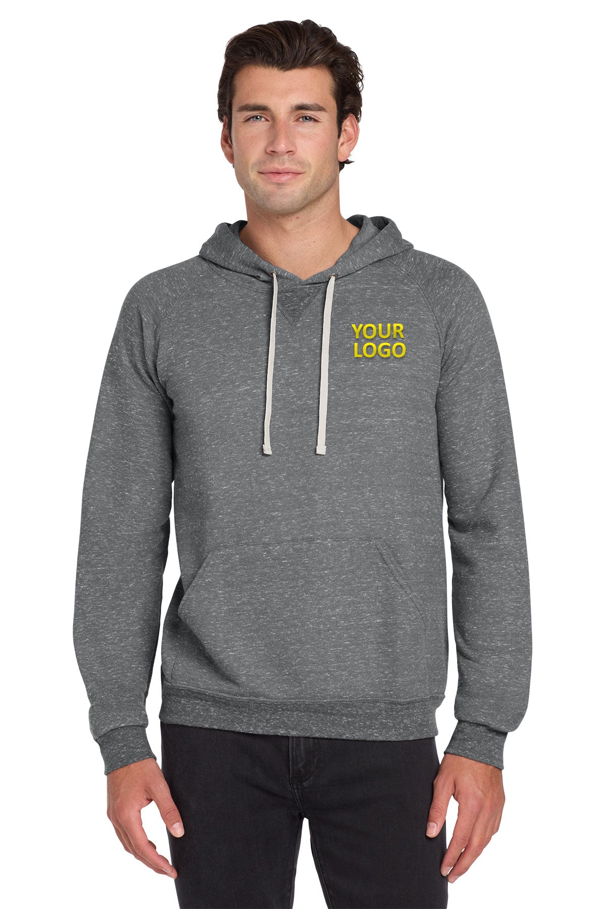 Jerzees Charcoal 90M sweatshirts with logos