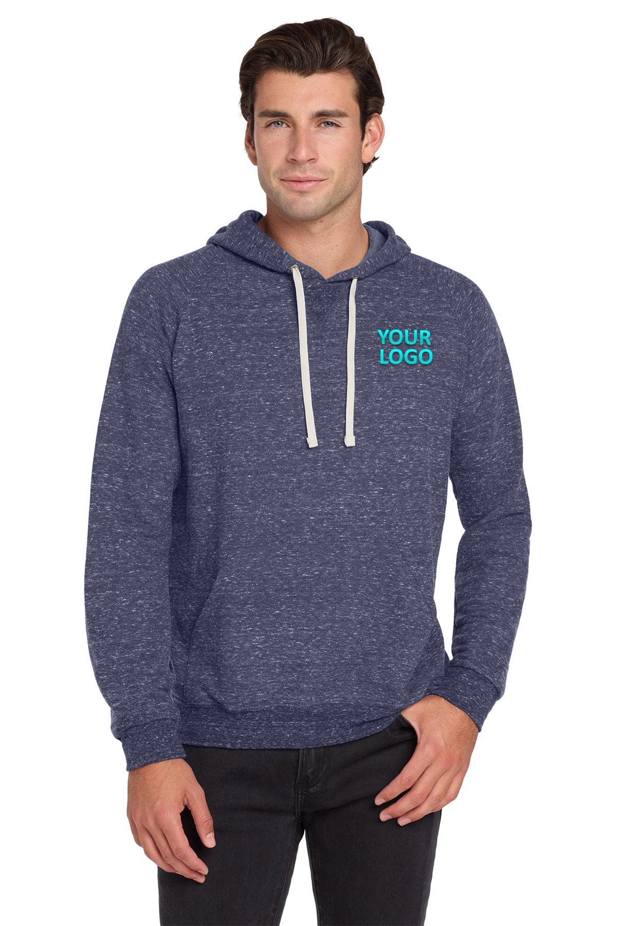 Jerzees Navy 90M sweatshirts with logos