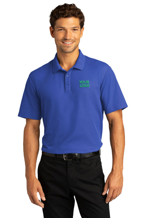 Port Authority Womens SuperPro React Custom Polos, True Royal