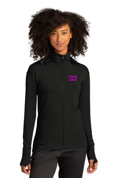 Sport-Tek Custom Sport-Wick Flex Fleece Full-Zips, Black