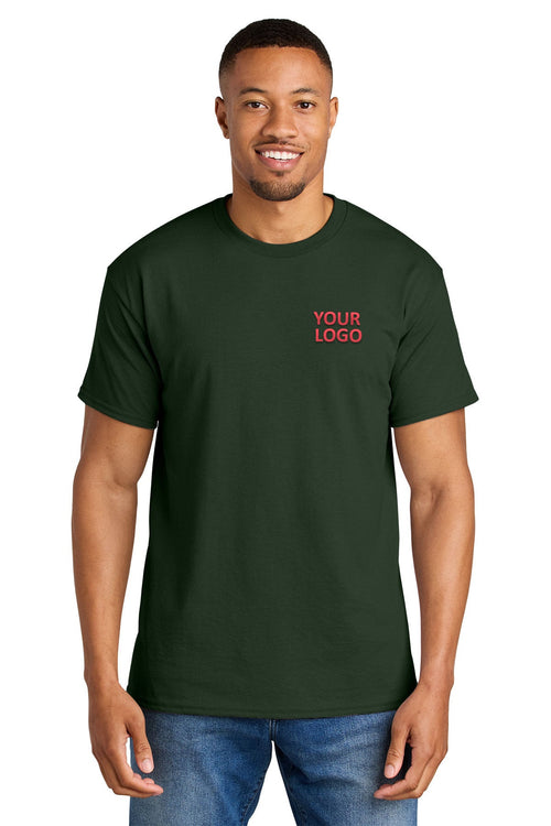 Gildan Dryblend Cotton Poly Long Sleeve T Shirt Red