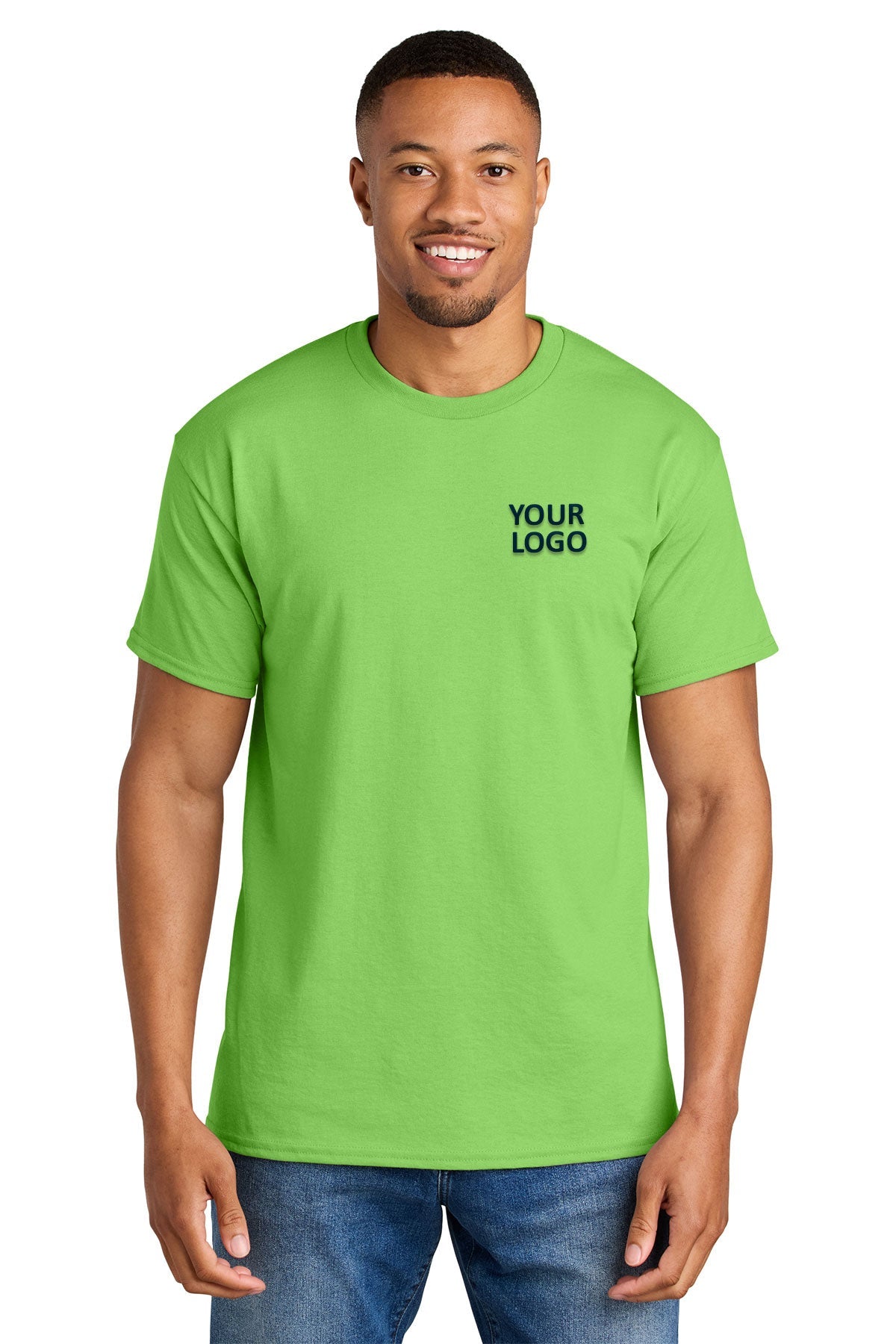 Gildan Dryblend Cotton Poly T Shirt Lime [Kentucky United Methodist Children's Homes]