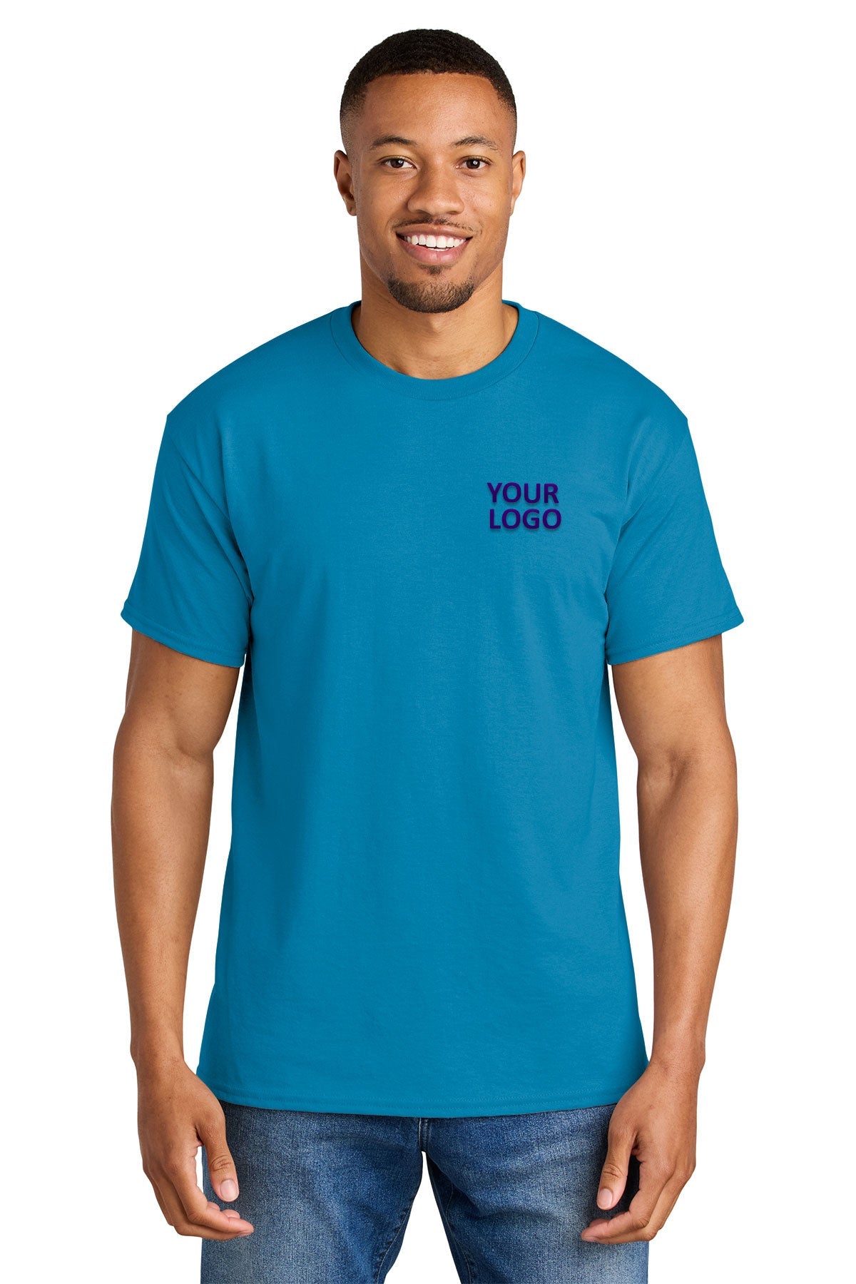 Gildan Dryblend Cotton Poly T Shirt Sapphire [Kentucky United Methodist Children's Homes]