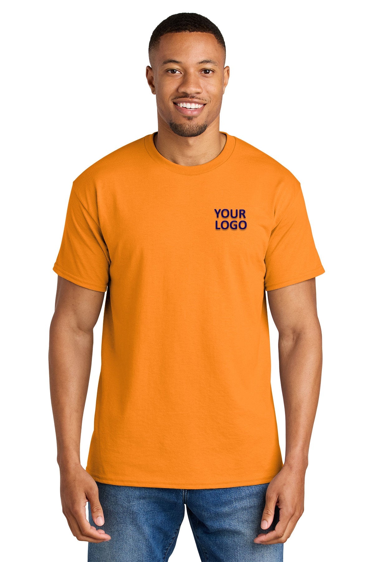 gildan dryblend cotton poly t shirt 8000 tennessee orange