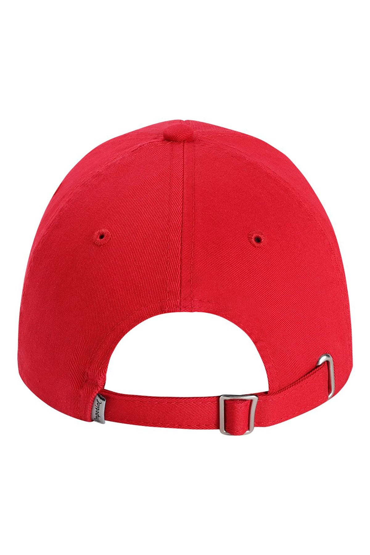 Imperial The Original Buckle Custom Dad Hats, Red
