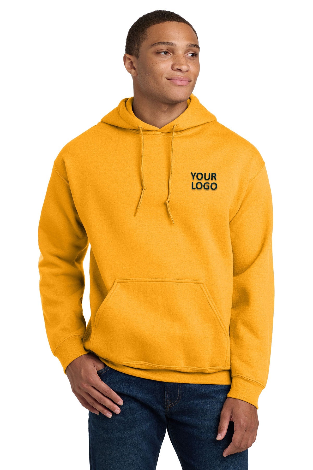 Gildan Gold 18500 business sweatshirts with logo