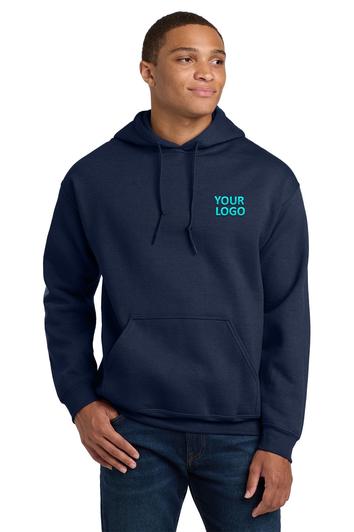 Gildan Navy 18500 custom design sweatshirts