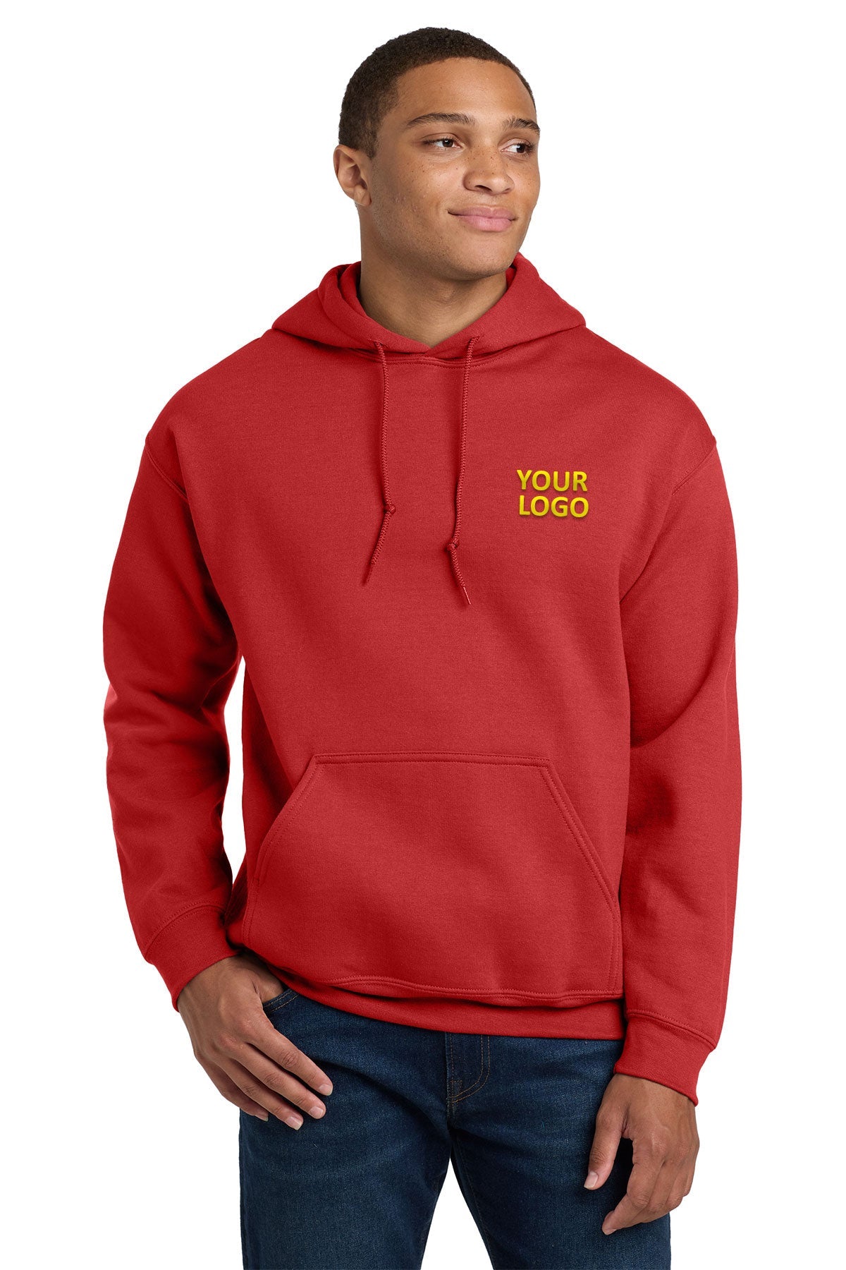 Gildan Heavy Blend Hooded Sweatshirt Red