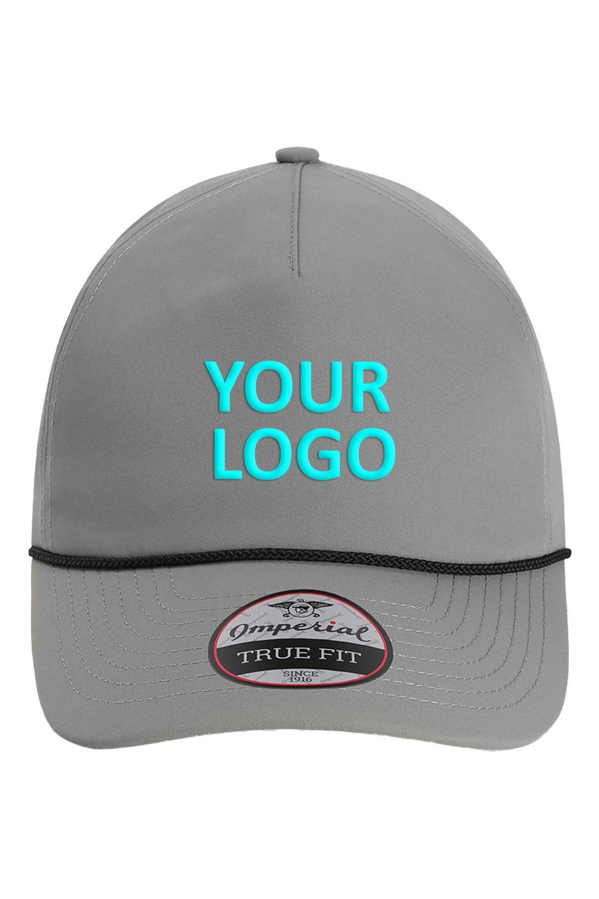 Imperial The Harrison Custom Caps, Grey/ Black