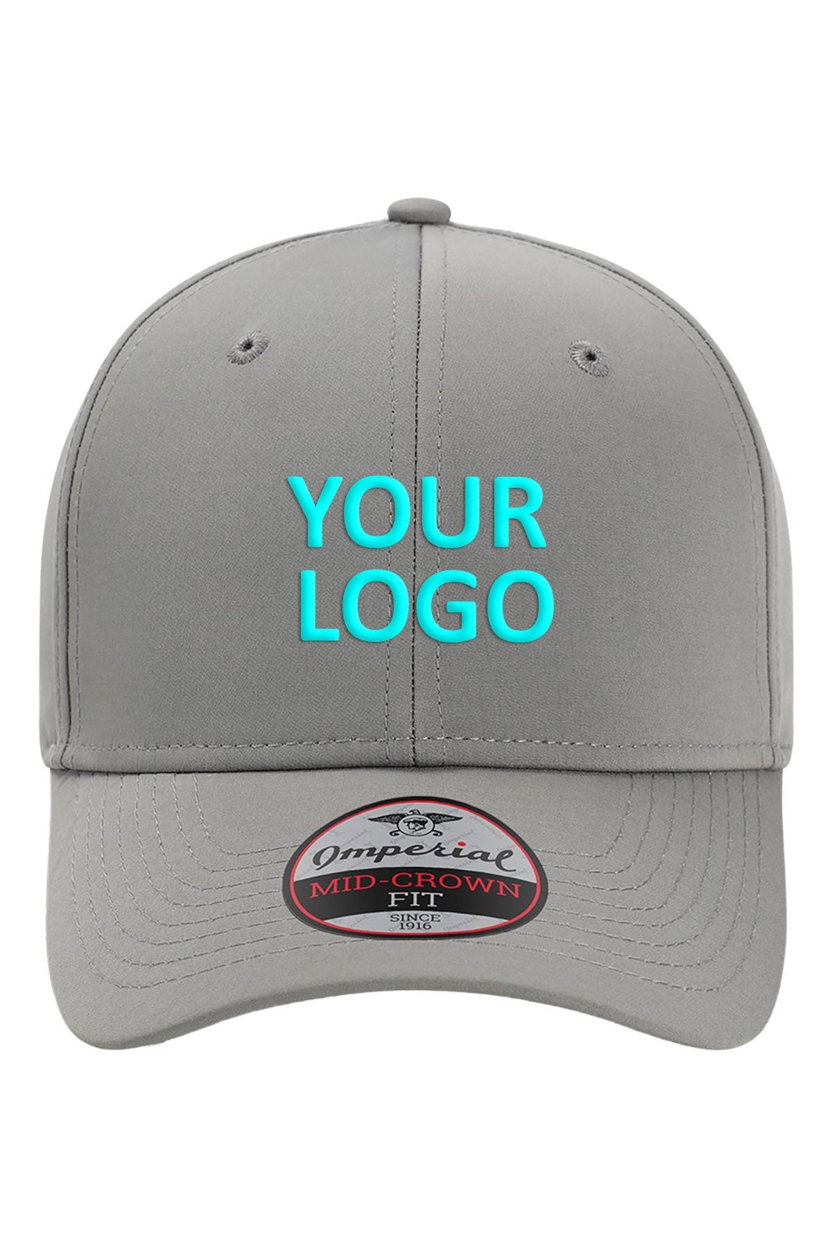 Imperial The Independent Custom Caps, Grey