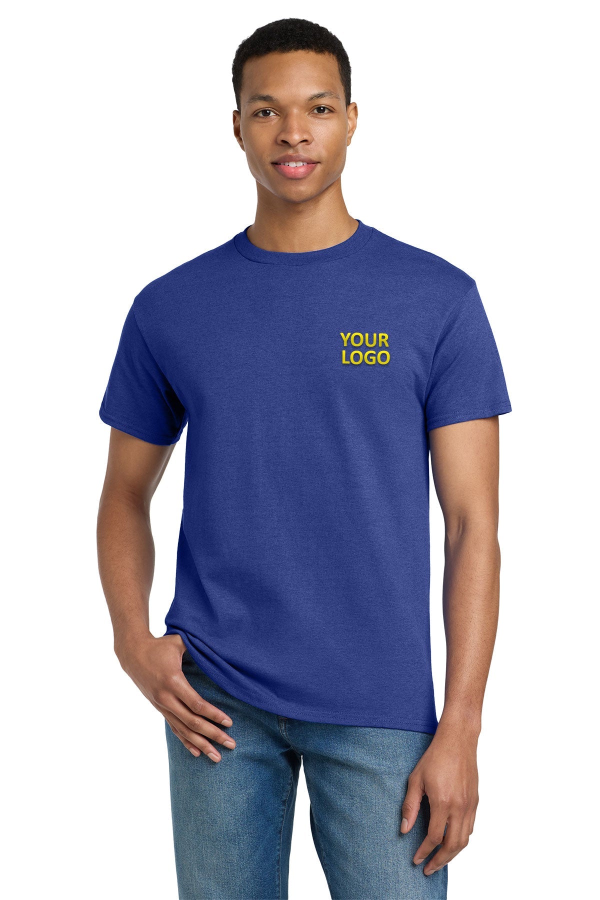 Gildan Ultra Cotton T Shirt Antique Royal