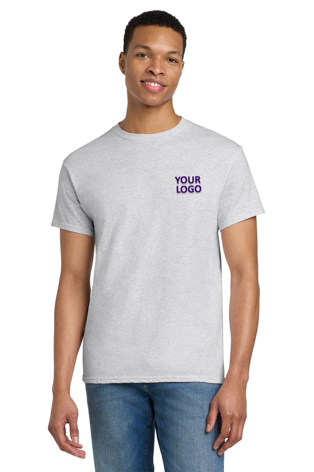 gildan ultra cotton t shirt 2000 ash