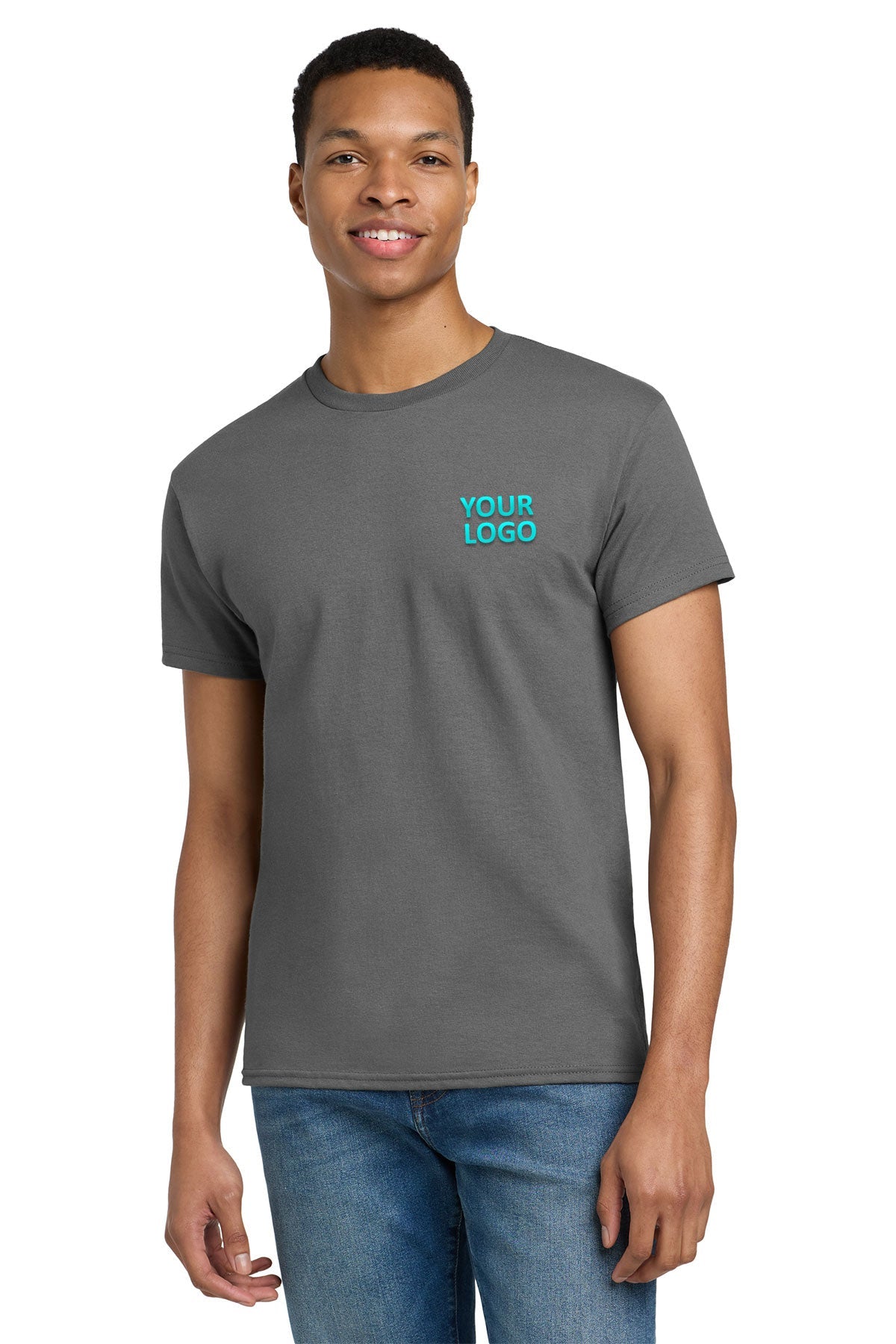 Gildan Ultra Cotton T Shirt Charcoal