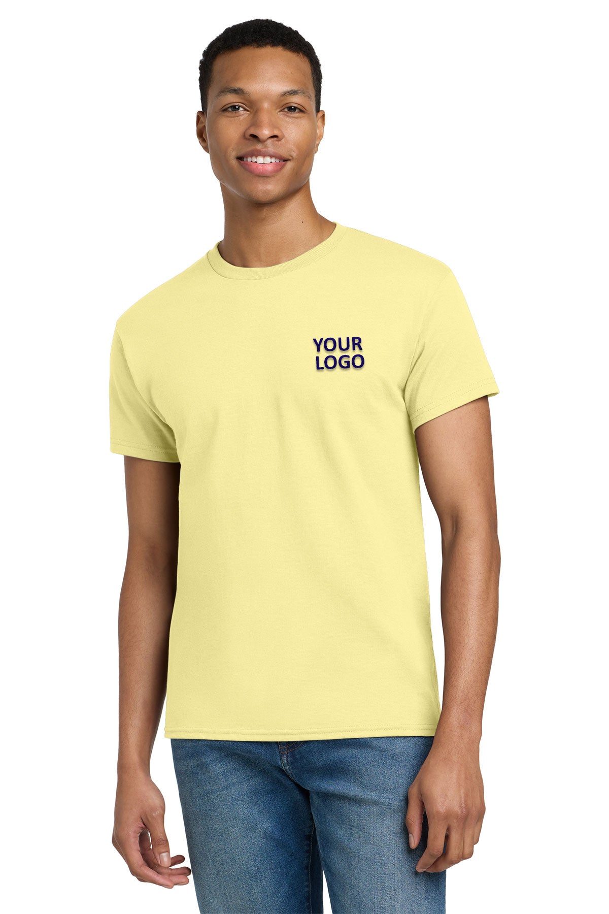 Gildan Ultra Cotton T Shirt Cornsilk