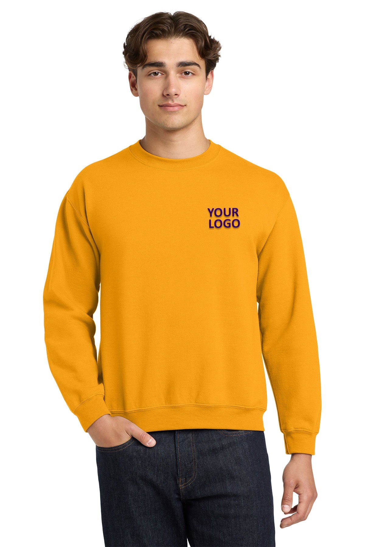 Gildan Gold 18000 custom dri fit sweatshirts