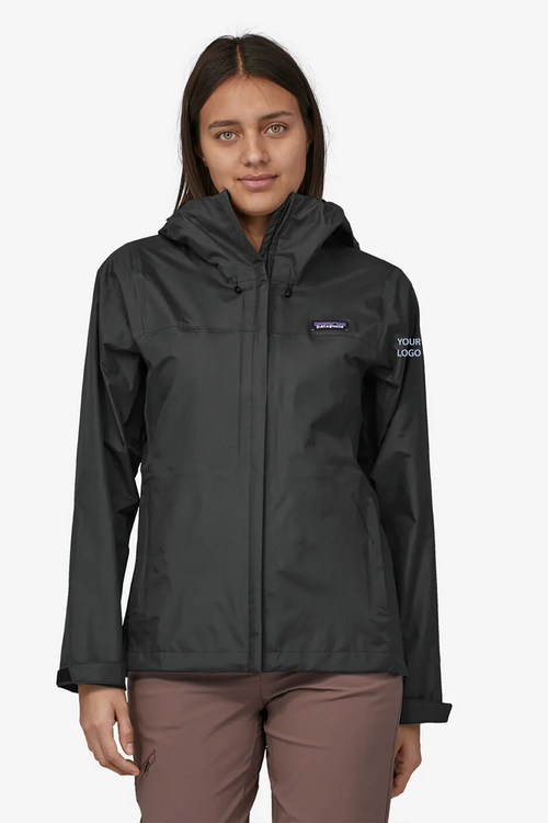 Patagonia Torrentshell 3L Rain Custom Jackets, Black