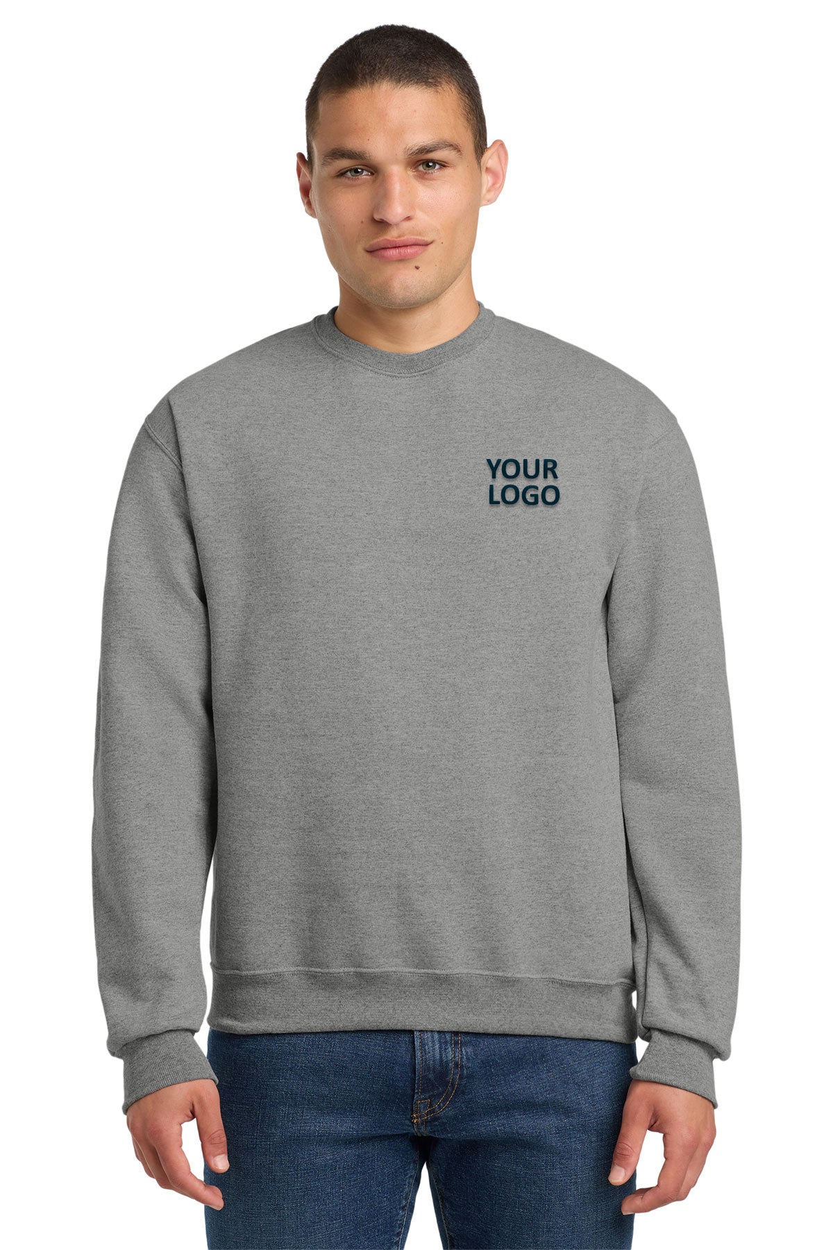 Jerzees Oxford 4662M custom sweatshirts with logo