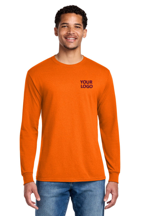 Jerzees Dri-Power Active 50/50 Cotton/Poly T-Shirt 29M Safety Orange [Osage LLC]