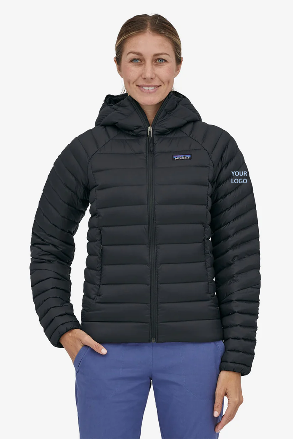 Patagonia Womens Down Sweater Custom Hoodies, Black