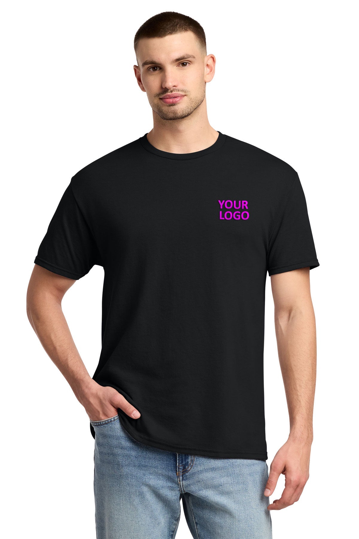 Jerzees Dri-Power Active 50/50 Cotton/Poly T-Shirt 29M Black