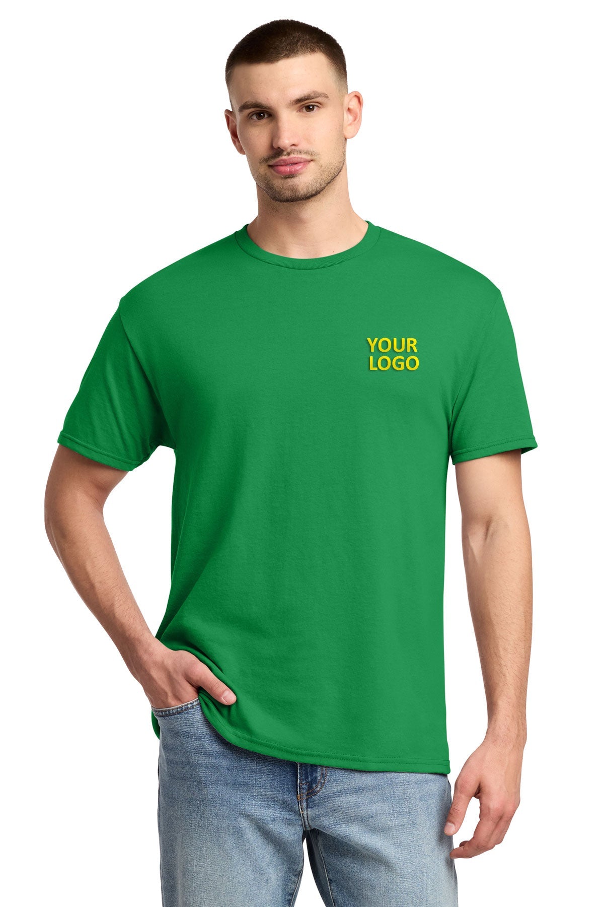 Jerzees Dri-Power Active 50/50 Cotton/Poly T-Shirt 29M Kelly