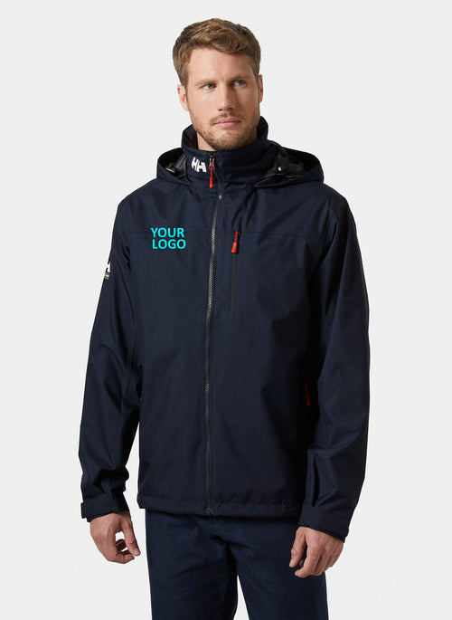 Helly Hansen Women's Hooded Custom Crew Jackets, Navy