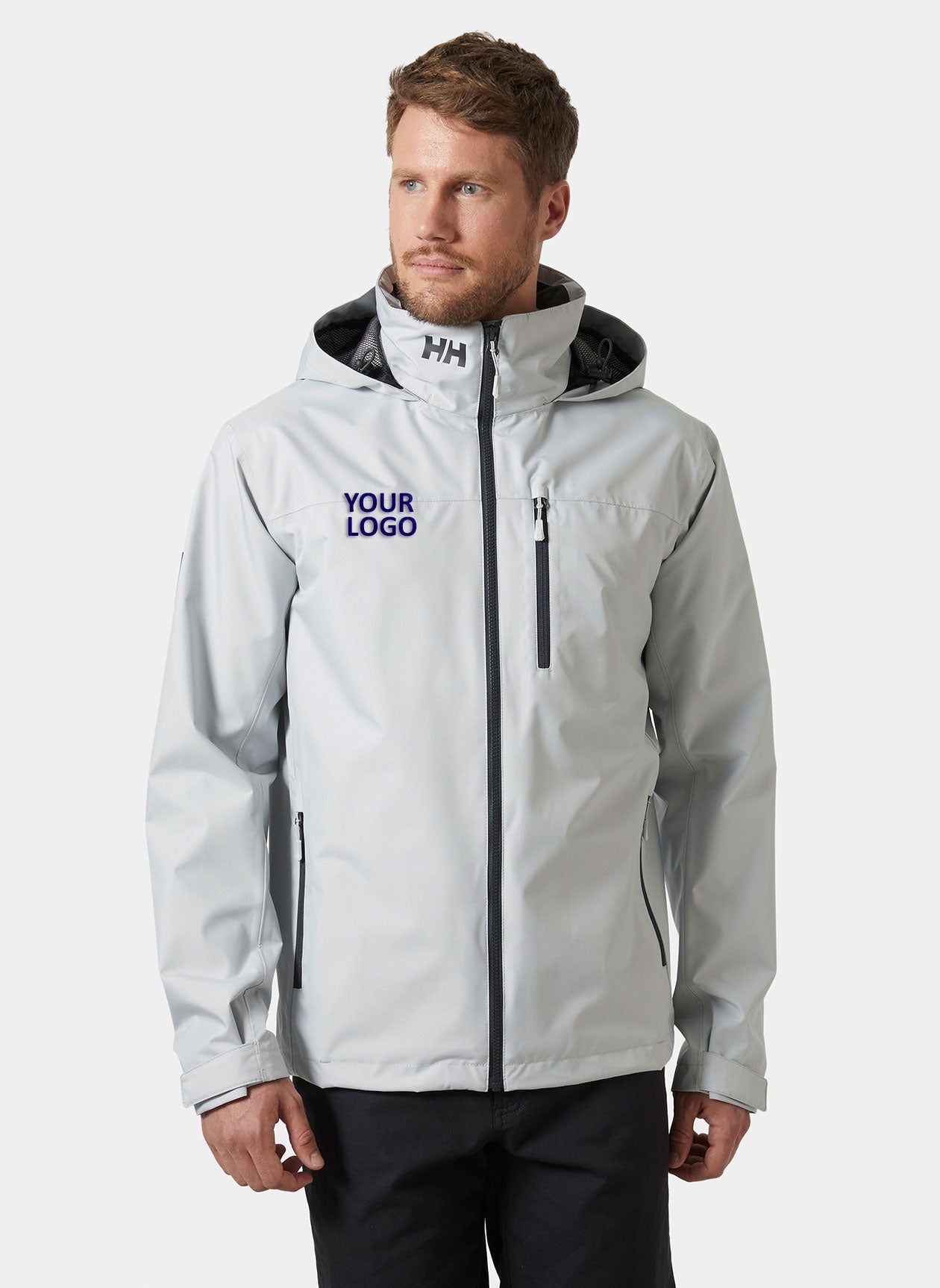Custom Helly Hansen 34443 Grey Fog